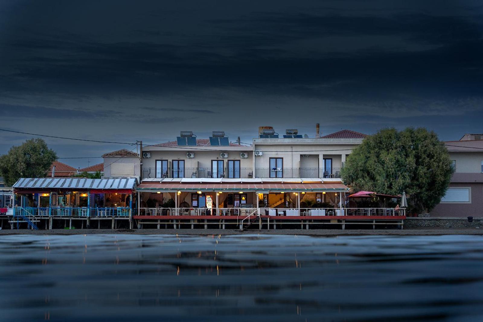 Sappho Hotel Szkála Ereszú Kültér fotó