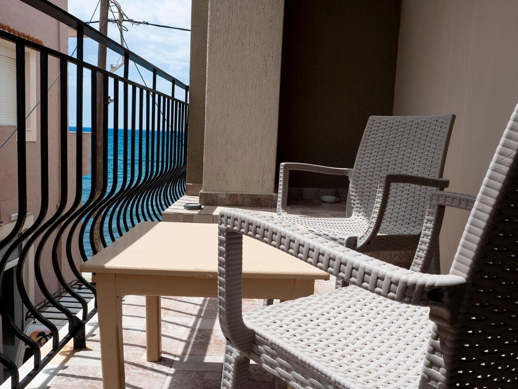 Sappho Hotel Szkála Ereszú Kültér fotó